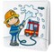 HABA Magic Color Changing Bath Book: Fire Brigade, Bath Toys for Toddlers, Water Toys for Toddlers 1-3 & Water Table Accessories